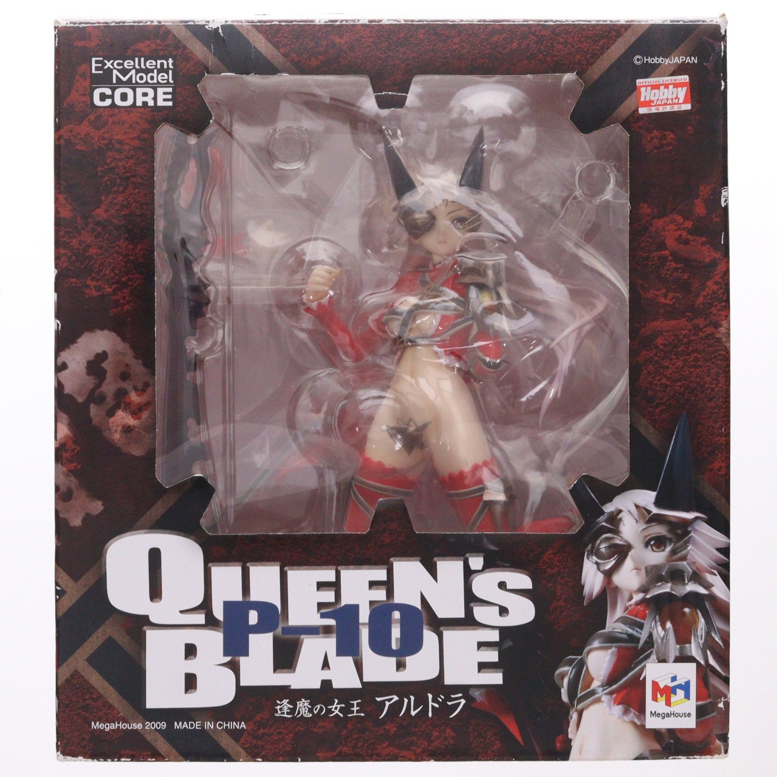 【中古即納】[FIG] エクセレントモデル CORE 逢魔の女王アルドラ クイーンズブレイド P-10 1/8 完成品 フィギュア メガハウス(20090530)