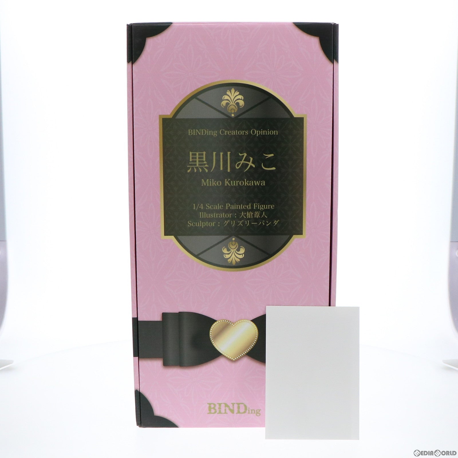 【中古即納】[FIG] ポストカード付属 ネイティブクリエイターズコレクション 黒川みこ(くろかわみこ) BINDing クリエイターズ オピニオン 1/4 完成品 フィギュア ネイティブオンラインショップ&FANZA限定 BINDing(バインディング)(20210131)