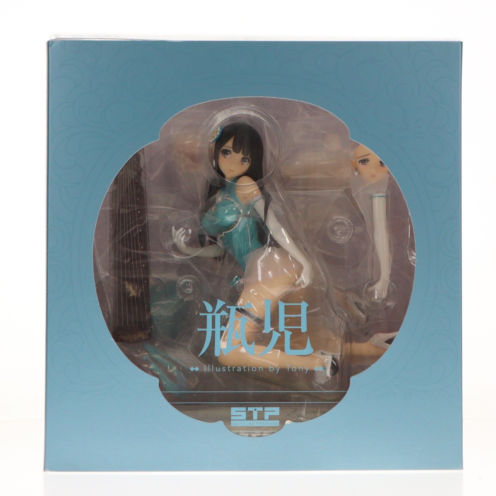 【中古即納】[FIG] ポストカード付属 瓶児 Ping-Yi(ピンニー) 碧玉ver T2アート☆ガールズ 艶娘幻夢譚 1/6 完成品 フィギュア ワンフェス2017夏&STPオンラインショップ限定(AX-2006) SkyTube(スカイチューブ)(20170730)