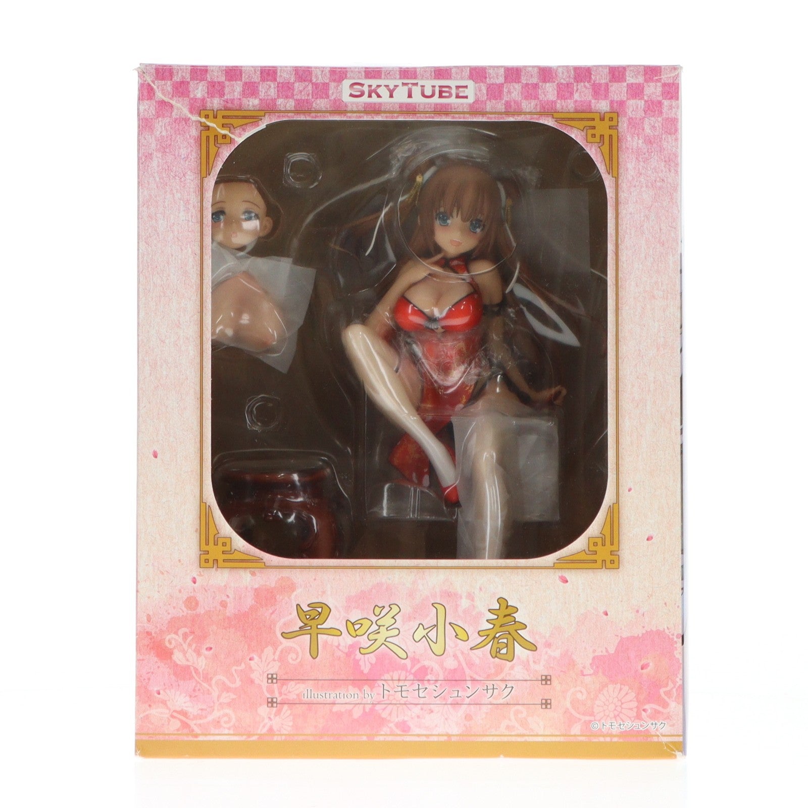 【中古即納】[FIG] ポストカード付属 早咲小春(はやさきこはる) Illustration by トモセシュンサク 1/6 完成品 フィギュア(AX-1085) SkyTube(スカイチューブ)(20200212)