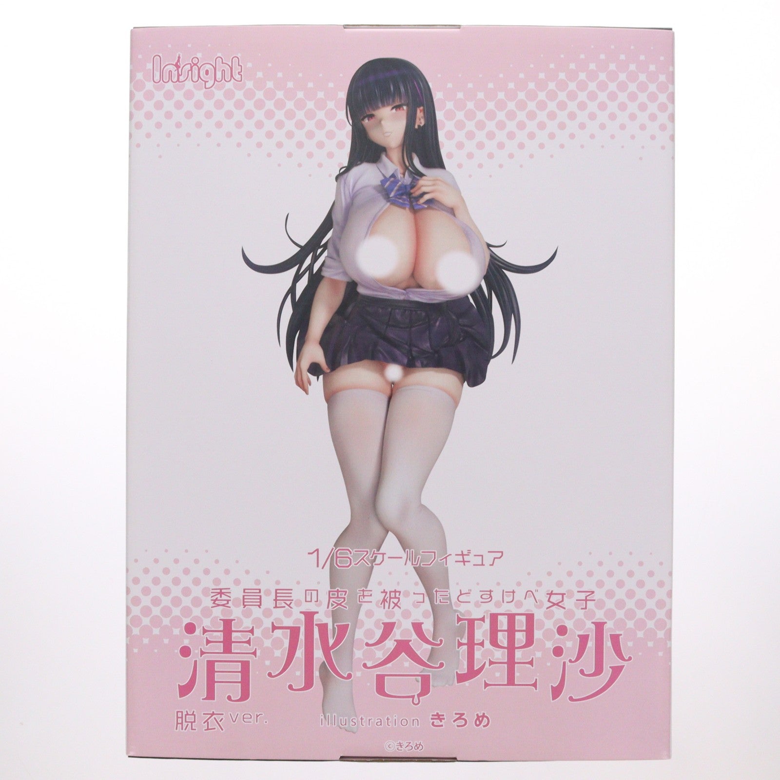 【中古即納】[FIG] きろめ「委員長の皮を被ったどすけべ女子」清水谷理沙 脱衣ver. 1/6 完成品 フィギュア インサイト(20250630)