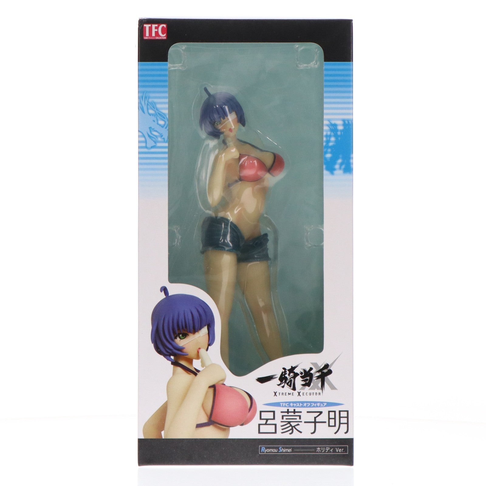 【中古即納】[FIG] TFC 呂蒙子明(りょもうしめい) ホリディVer. 一騎当千 XTREME XECUTOR(エクストリームエグゼクター) 1/8 完成品 フィギュア タキ・コーポレーション(20100401)
