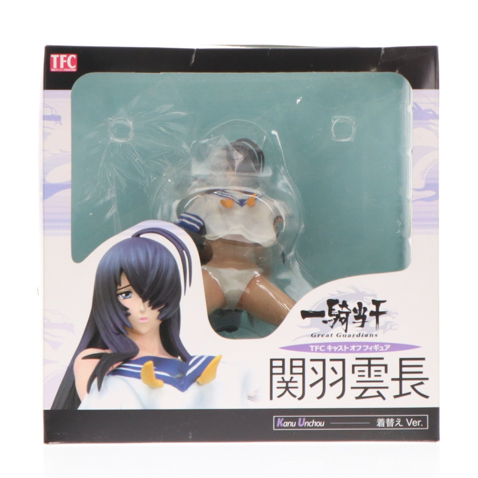 【中古即納】[FIG] TFC 関羽雲長(かんううんちょう) 着替えVer. 一騎当千 Great Guardians(グレートガーディアンズ) 1/6 完成品 フィギュア タキ・コーポレーション(20091101)