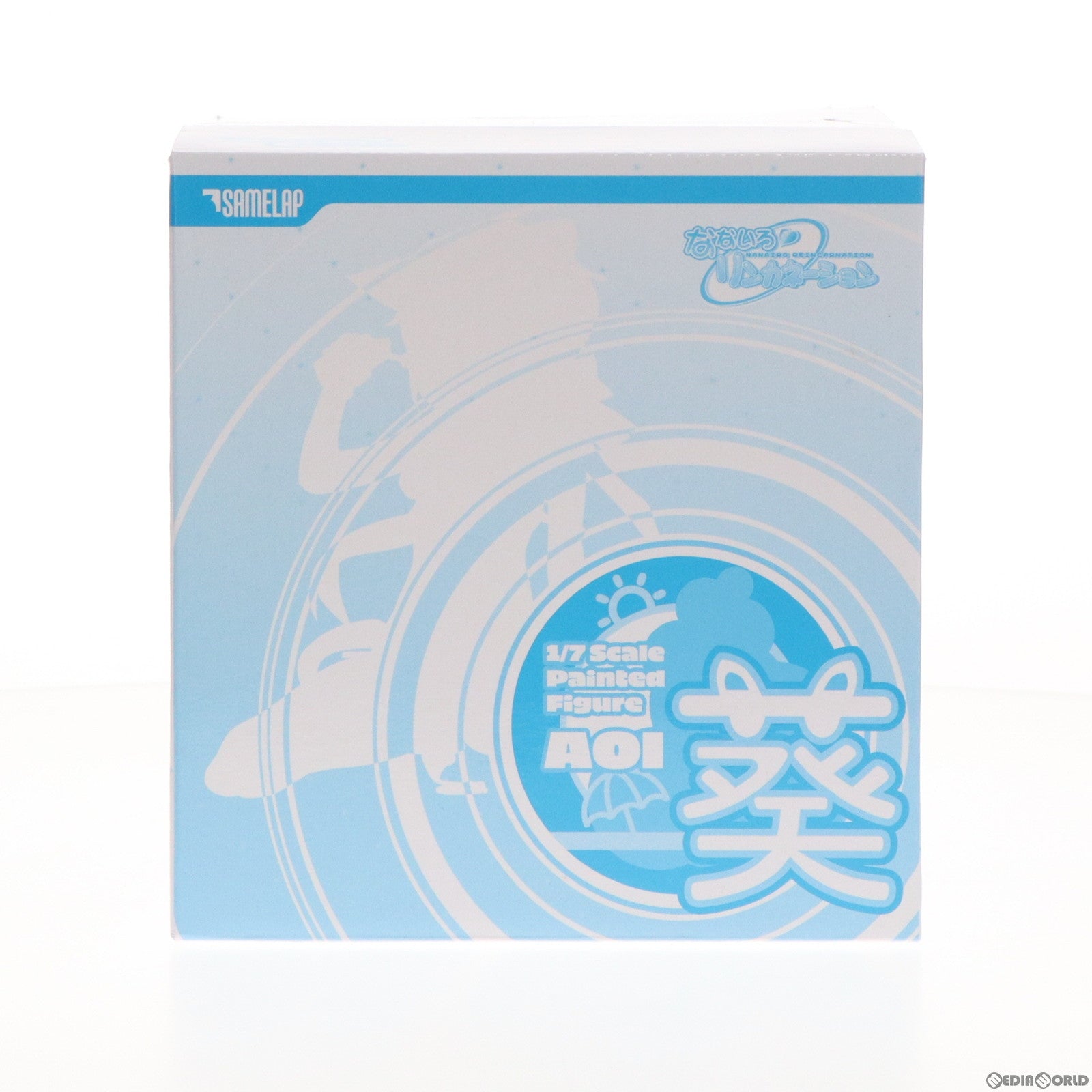 【中古即納】[FIG] ポストカード付属 ネイティブキャラクターズセレクション 葵(あおい) なないろリンカネーション 1/7 完成品 フィギュア ネイティブオンラインショップ&FANZA限定 SAMELAP(セイムラップ)/ネイティブ(20200831)