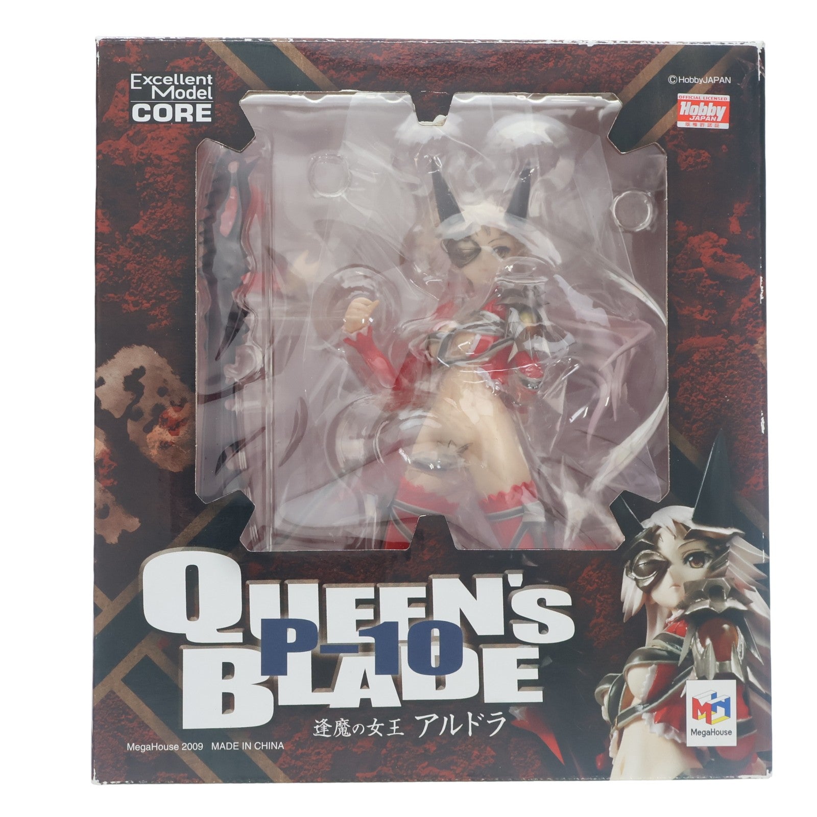 【中古即納】[FIG] エクセレントモデル CORE 逢魔の女王アルドラ クイーンズブレイド P-10 1/8 完成品 フィギュア メガハウス(20090530)