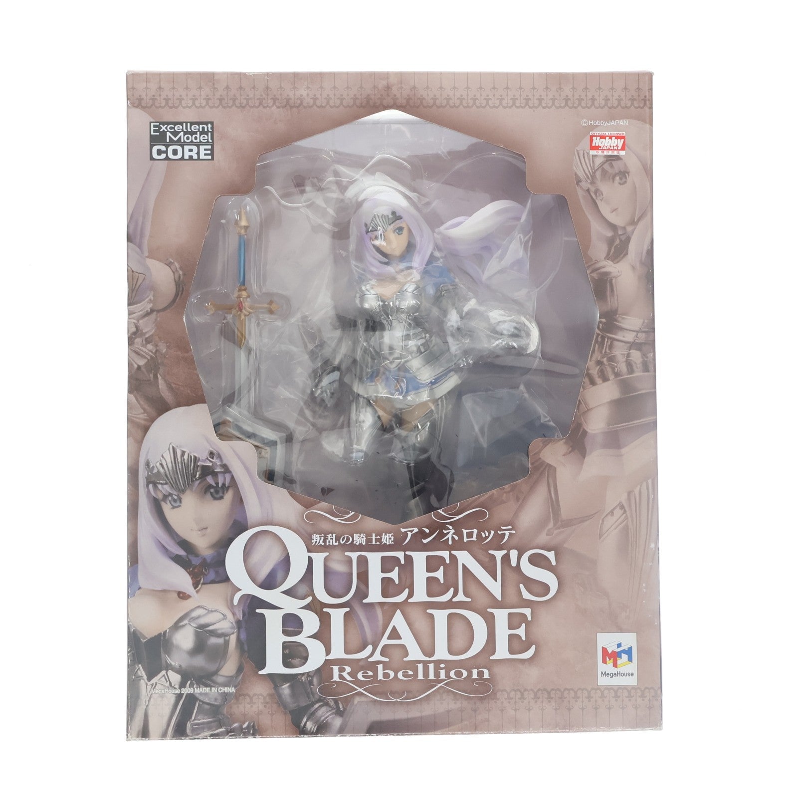 【中古即納】[FIG] エクセレントモデル CORE 叛乱の騎士姫 アンネロッテ クイーンズブレイド リベリオン 完成品フィギュア メガハウス(20090228)