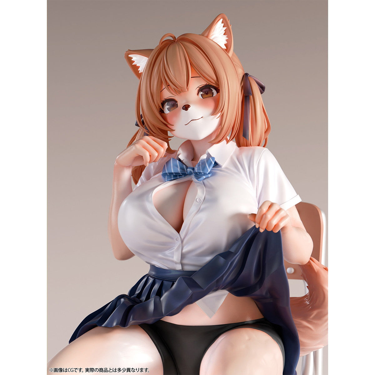 【中古即納】[FIG] メスケモ同級生 小麦(こむぎ) 1/6 完成品 フィギュア B´full FOTS JAPAN(ビーフルフォトスジャパン)(20241030)