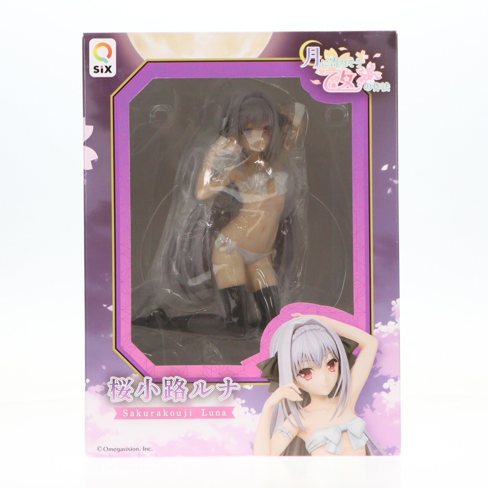 【中古即納】[FIG] 桜小路ルナ(さくらこうじるな) 月に寄りそう乙女の作法 1/6 完成品 フィギュア Q-six(キューシックス)(20230114)