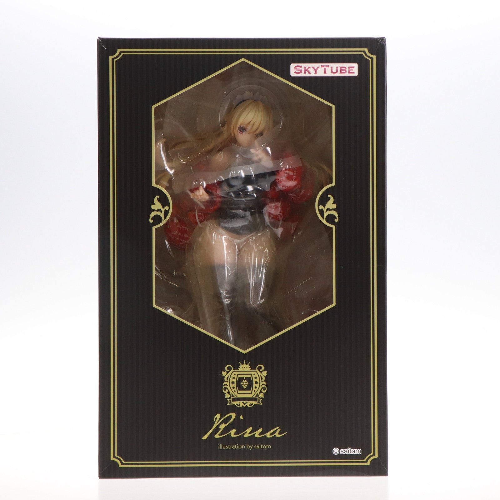 【中古即納】[FIG] あみあみ限定特典&アクリルスタンド&ポストカード付属 リナ illustration by saitom 1/6 完成品 フィギュア(AX-1178) SkyTube(スカイチューブ)(20240331)