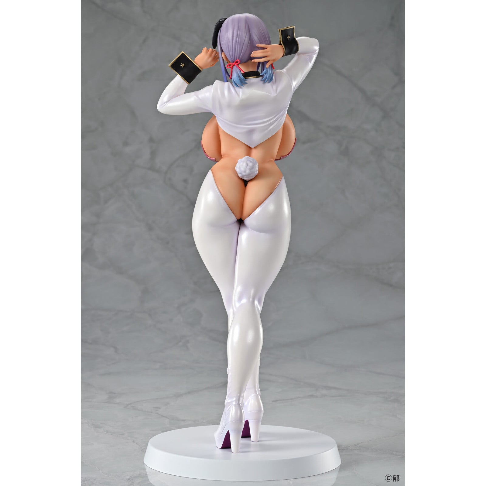 【中古即納】[FIG] アミちゃん 逆バニー 日焼けVer. 郁(イク) オリジナル 1/5 完成品 フィギュア Q-six(キューシックス)(20250419)