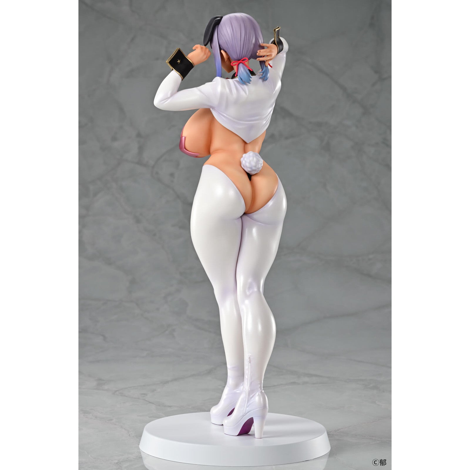 【中古即納】[FIG] アミちゃん 逆バニー 日焼けVer. 郁(イク) オリジナル 1/5 完成品 フィギュア Q-six(キューシックス)(20250419)