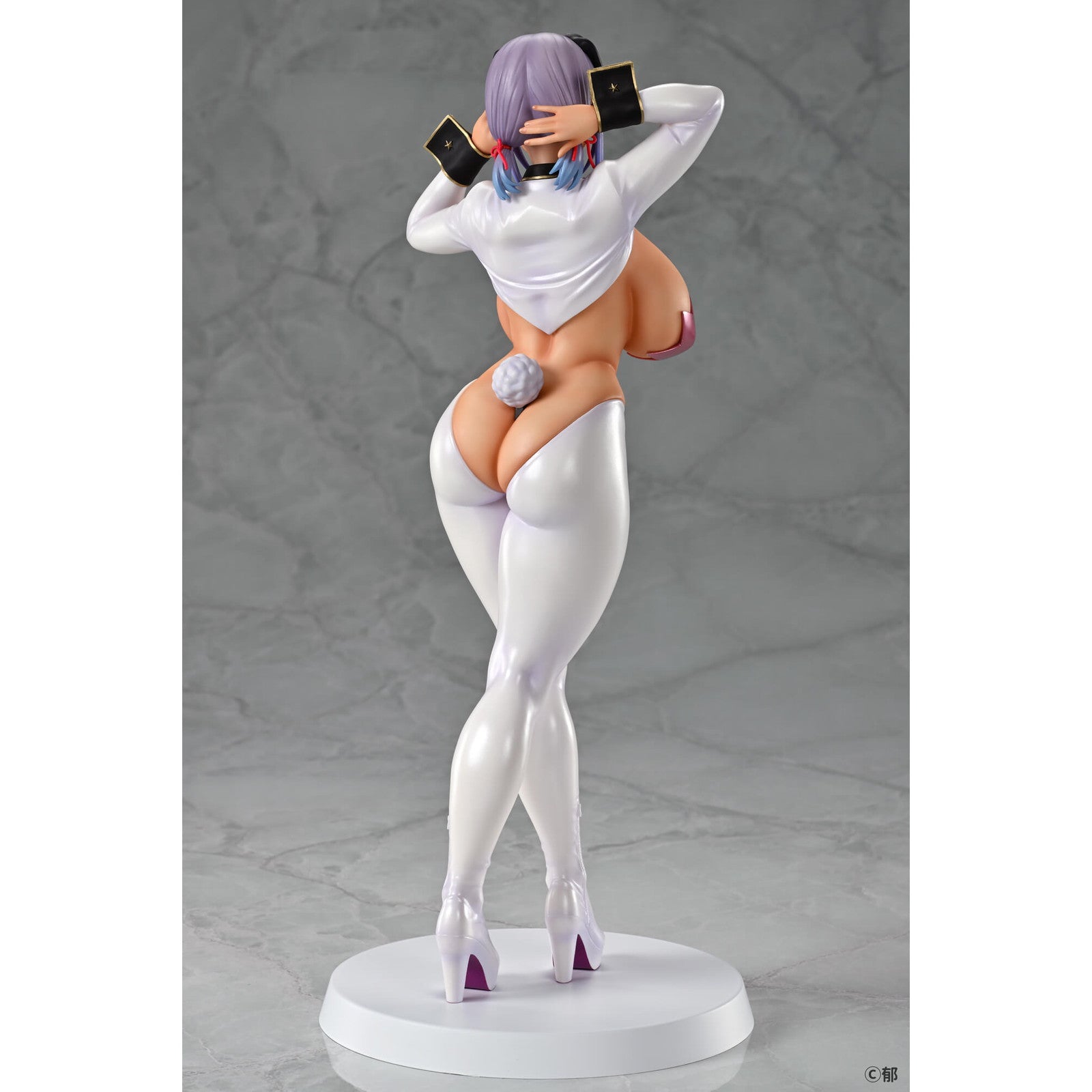 【中古即納】[FIG] アミちゃん 逆バニー 日焼けVer. 郁(イク) オリジナル 1/5 完成品 フィギュア Q-six(キューシックス)(20250419)