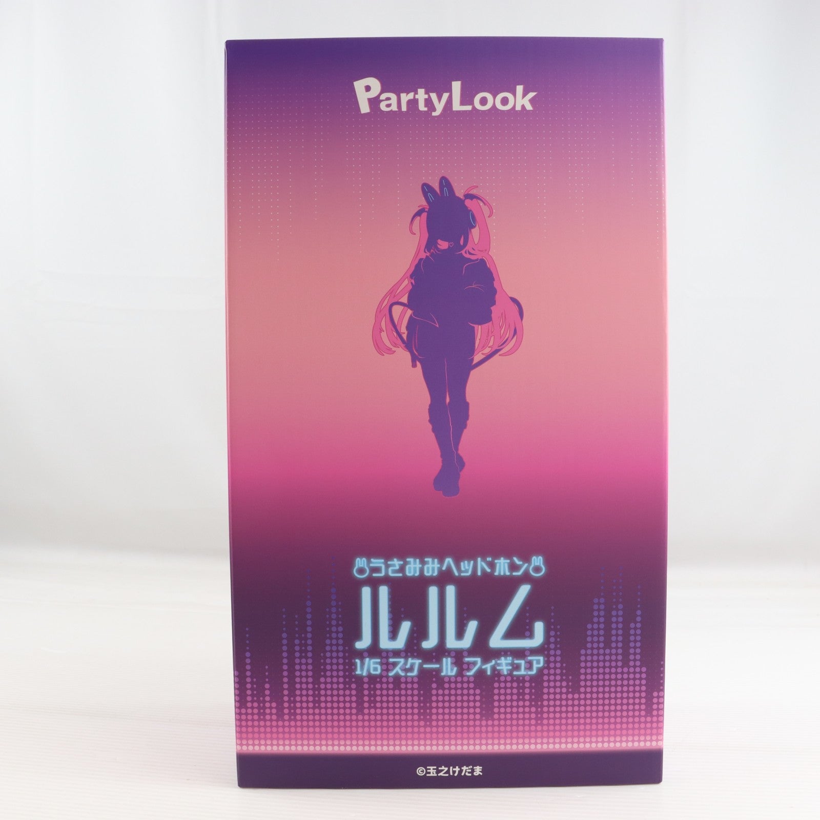 【中古即納】[FIG] 色紙&タペストリー付属 うさみみヘッドホンルルム Illustrated by 玉之けだま 豪華版 1/6 完成品 フィギュア Party Look(パーティルック)(20260411)