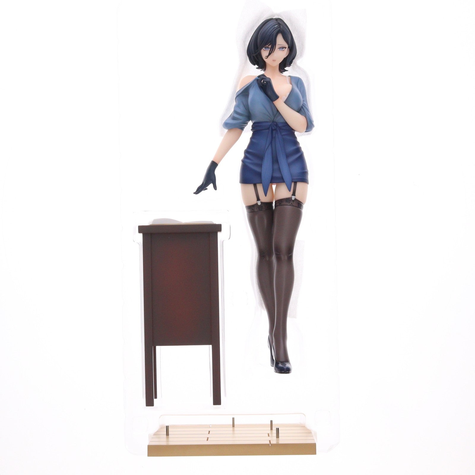【中古即納】[FIG] タペストリー&色紙付属 唐突に脱ぎだす天然美術教師 瑠美(るみ) illustration by けそシロウ 1/6 完成品 フィギュア HanaBee(ハナビー)(20251014)