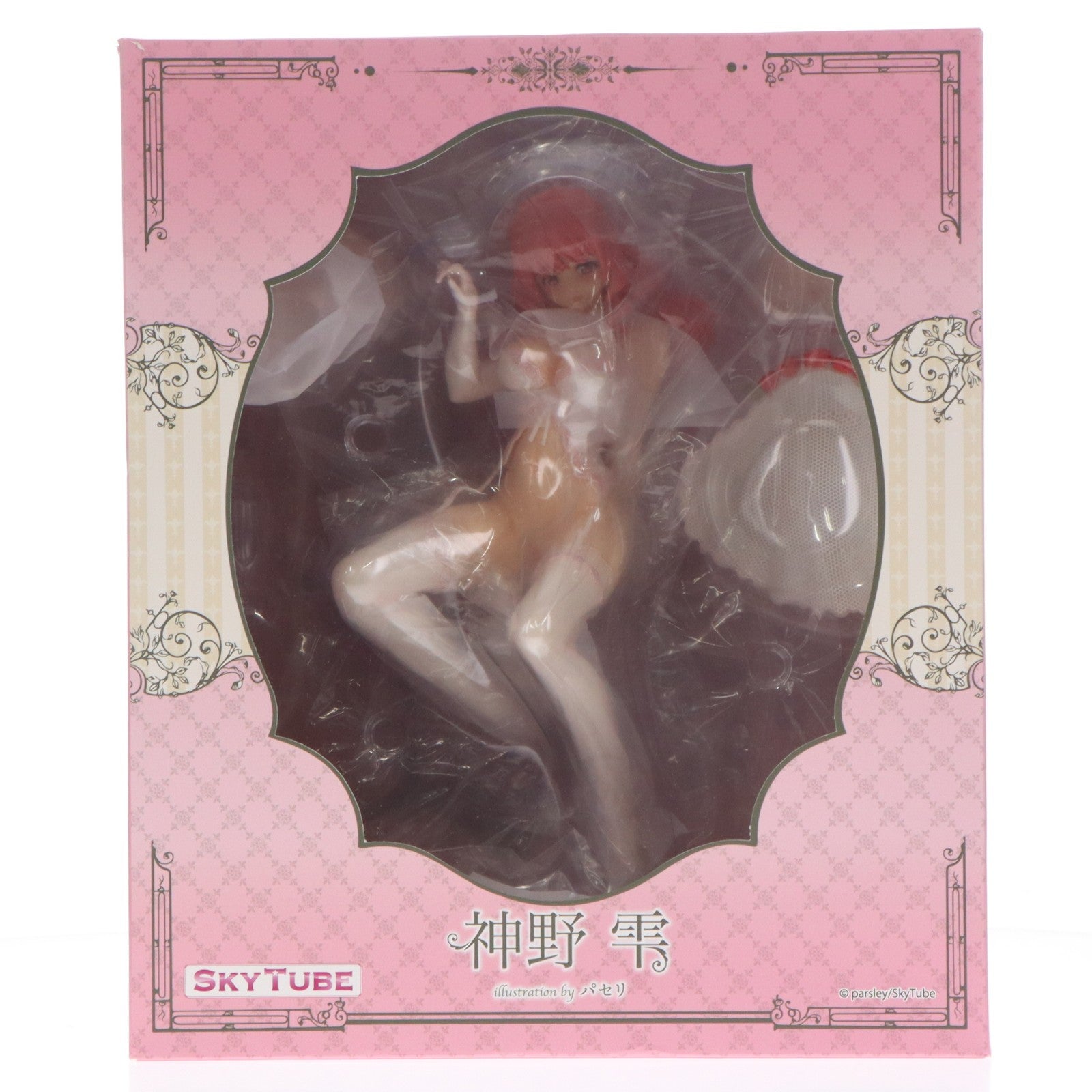 【中古即納】[FIG] ポストカード2枚付属 神野雫(かんのしずく) illustration by パセリ 1/6 完成品 フィギュア(AX-1123) SkyTube(スカイチューブ)(20201204)