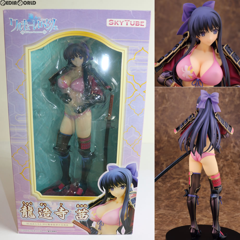 【中古即納】[FIG] ポストカード付属 龍造寺茜(りゅうぞうじあかね) ワルキューレロマンツェ[少女騎士物語] 1/5.5 完成品 フィギュア(AX-1009) SkyTube(スカイチューブ)(20160123)