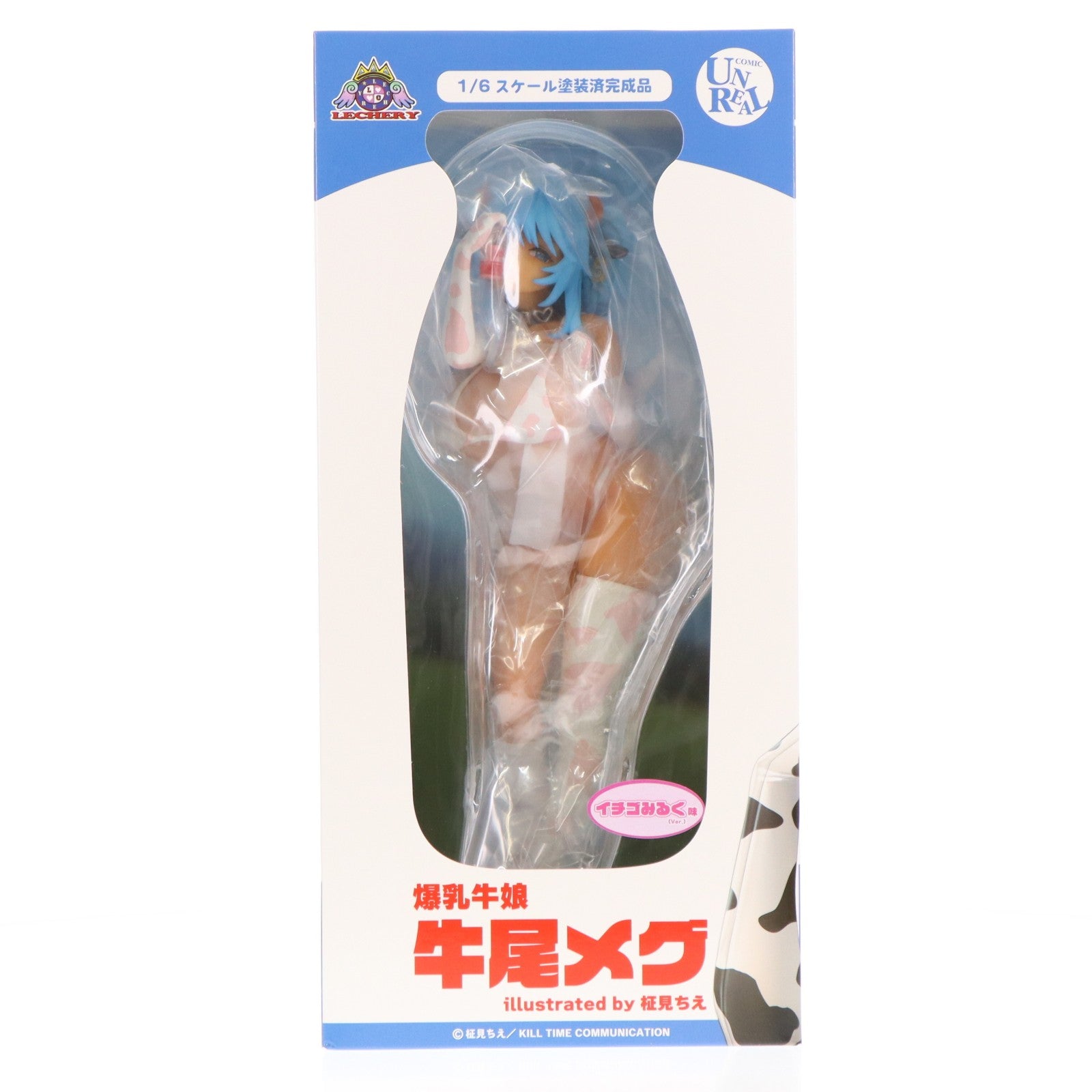 【中古即納】[FIG] 爆乳牛娘 牛尾メグ イチゴみるくVer. illustrated by 柾見ちえ 1/6 完成品 フィギュア レチェリー/マベル(20240829)