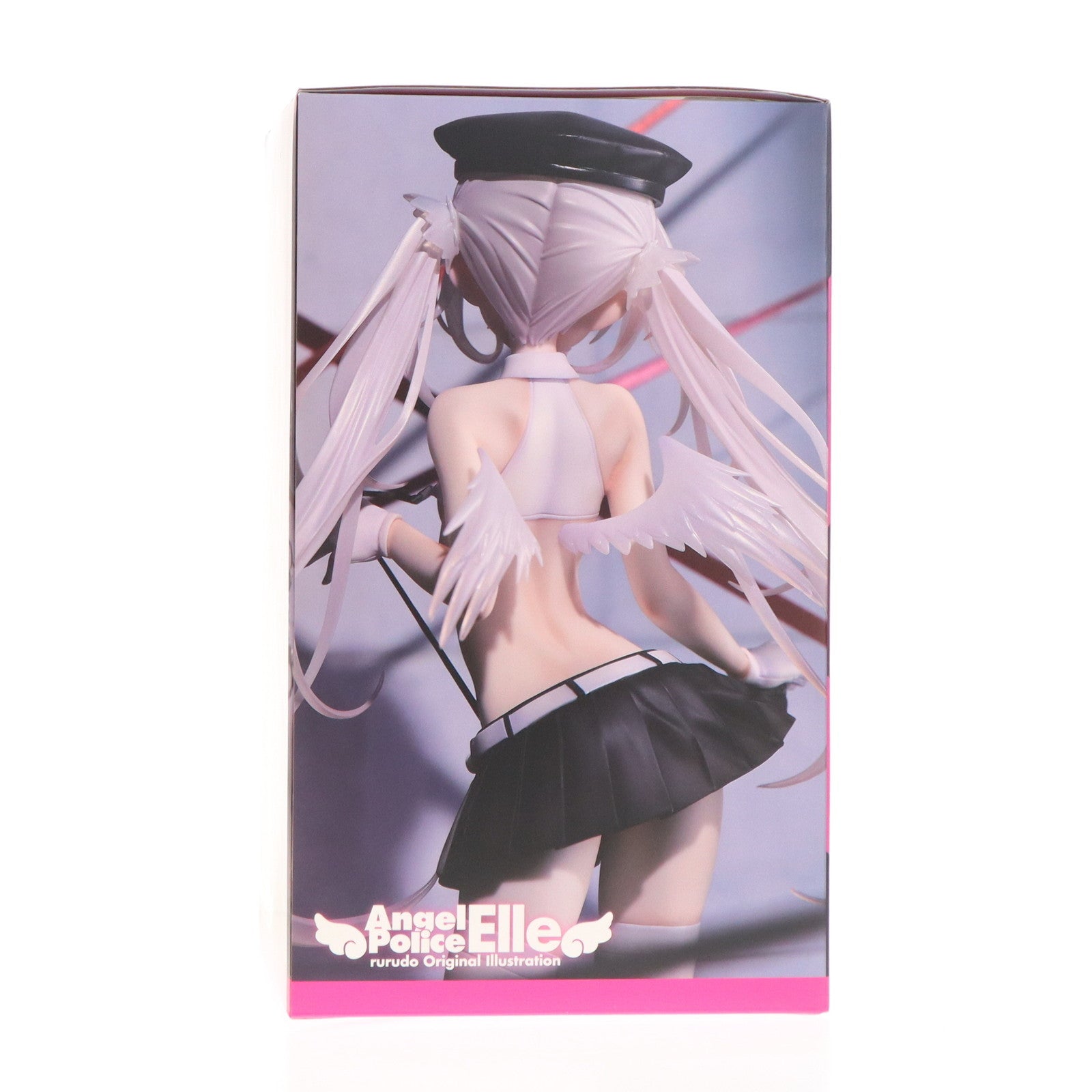 【中古即納】[FIG] ポストカード付属 あみあみ限定 rurudo オリジナルイラスト 「天使警察エルちゃん」 1/6 完成品 フィギュア(TPK-011) Pink・Charm(ピンクチャーム)(20230331)