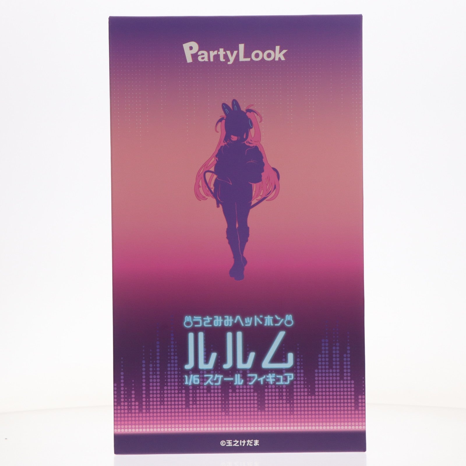 【中古即納】[FIG] タペストリー無し 色紙付属 うさみみヘッドホンルルム Illustrated by 玉之けだま 豪華版 1/6 完成品 フィギュア Party Look(パーティルック)(20260411)