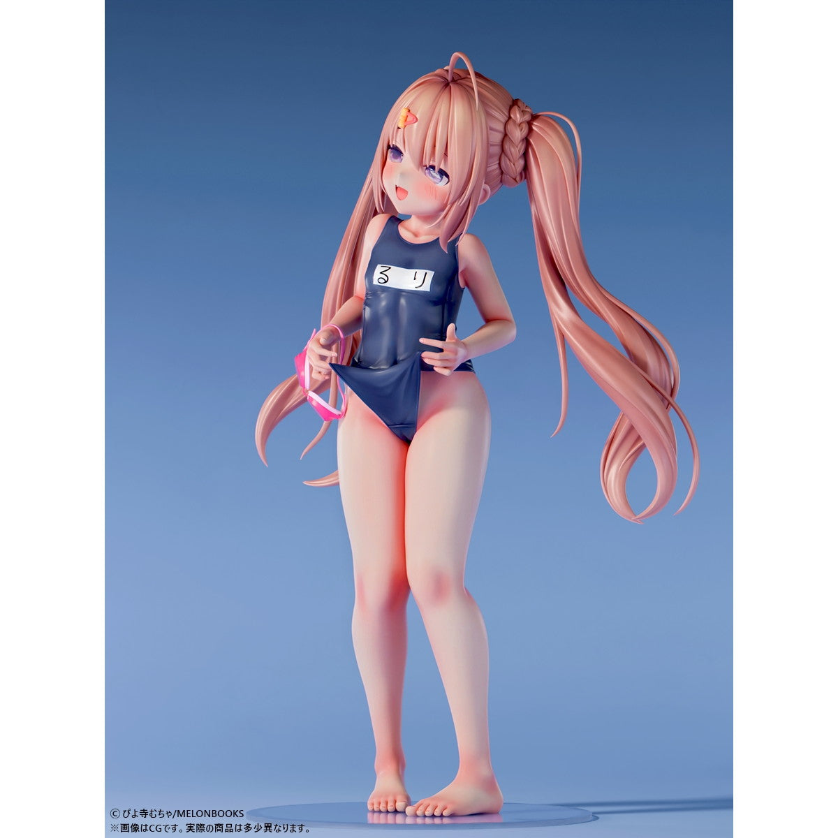 【中古即納】[FIG] ぴよ寺むちゃ「るりちゃん」すくみずきゅっver. 1/5 完成品 フィギュア B´full FOTS JAPAN(ビーフルフォトスジャパン)(20250331)