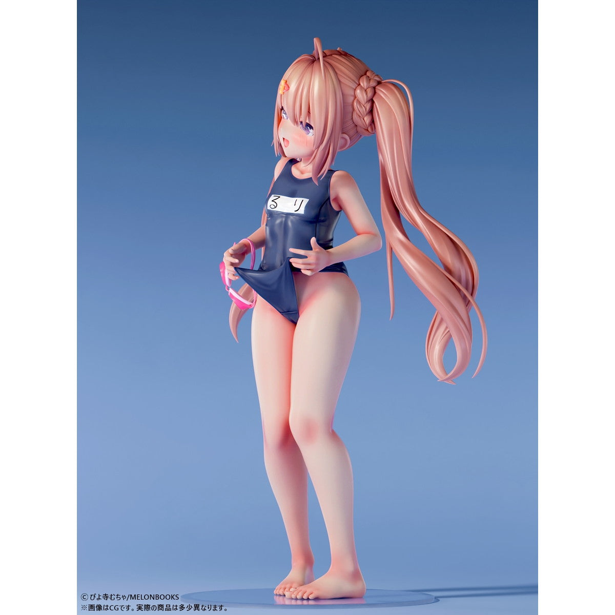 【中古即納】[FIG] ぴよ寺むちゃ「るりちゃん」すくみずきゅっver. 1/5 完成品 フィギュア B´full FOTS JAPAN(ビーフルフォトスジャパン)(20250331)