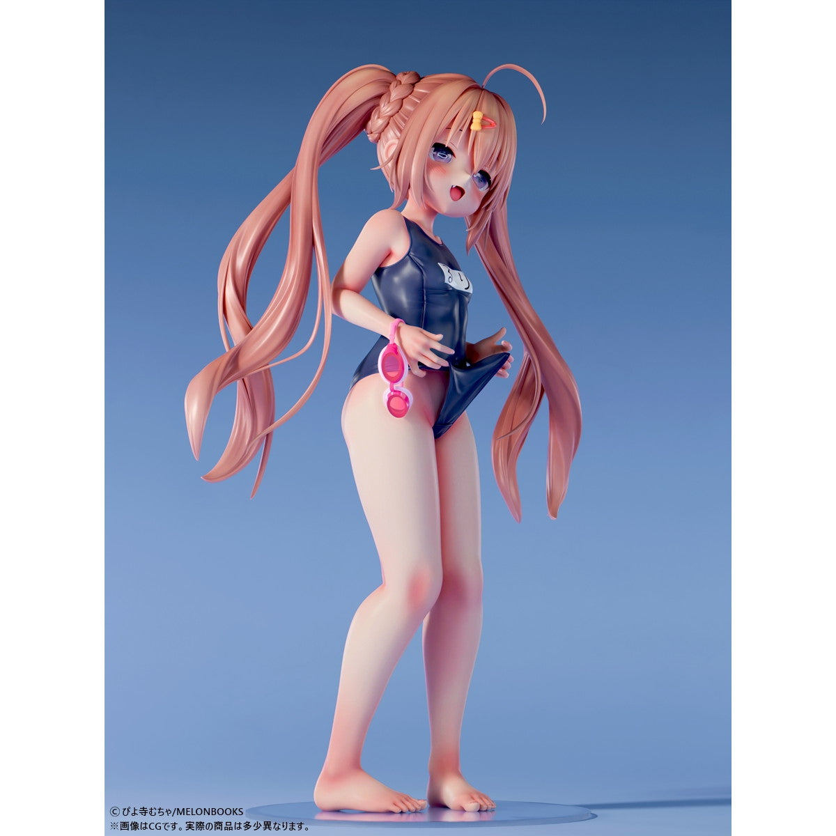 【中古即納】[FIG] ぴよ寺むちゃ「るりちゃん」すくみずきゅっver. 1/5 完成品 フィギュア B´full FOTS JAPAN(ビーフルフォトスジャパン)(20250331)