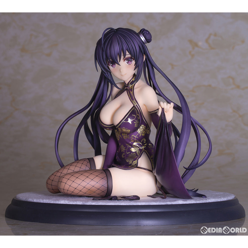 【中古即納】[FIG] ポストカード付属 冬月茉莉(とうげつまつり) お座りVer. illustration by 深崎暮人 コミック阿吽 1/6 完成品 フィギュア(AX-1099) SkyTube(スカイチューブ)(20230421)
