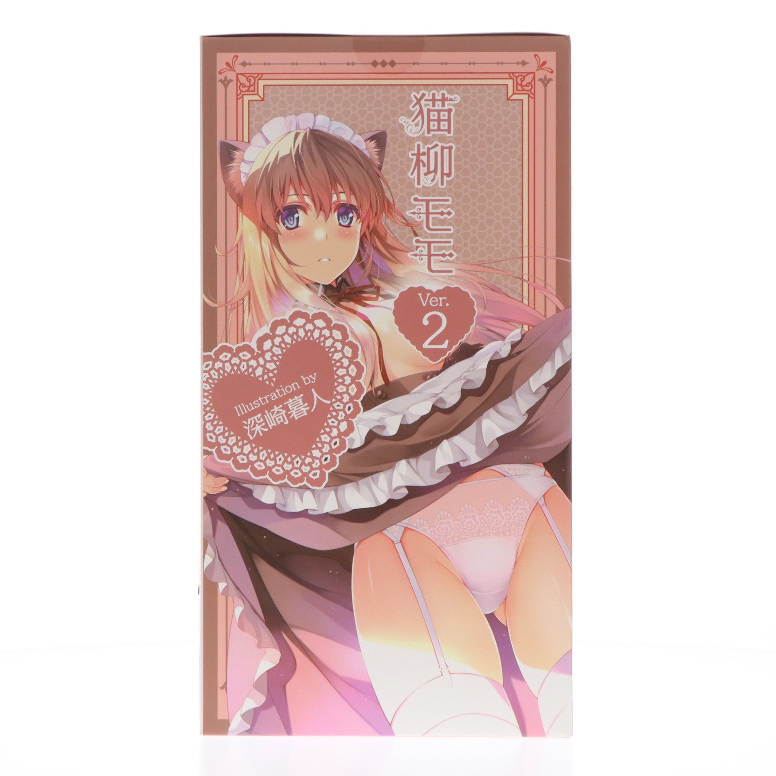 【中古即納】[FIG] ポストカード付属 猫柳モモ(ねこやなぎもも) Ver.2 illustration by 深崎暮人 コミック阿吽 1/6 完成品 フィギュア(AX-1079) SkyTube(スカイチューブ)(20230827)