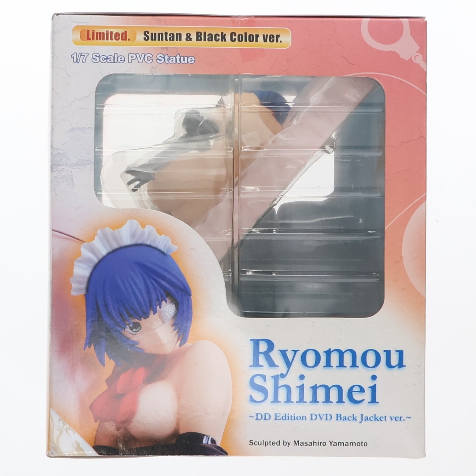 【中古即納】[FIG] 呂蒙子明(りょもうしめい) ～DD版 DVD裏ジャケver.～ 限定日焼け&ブラックカラー 一騎当千 Dragon Destiny 1/7 完成品 フィギュア グリフォンエンタープライズ(20090531)