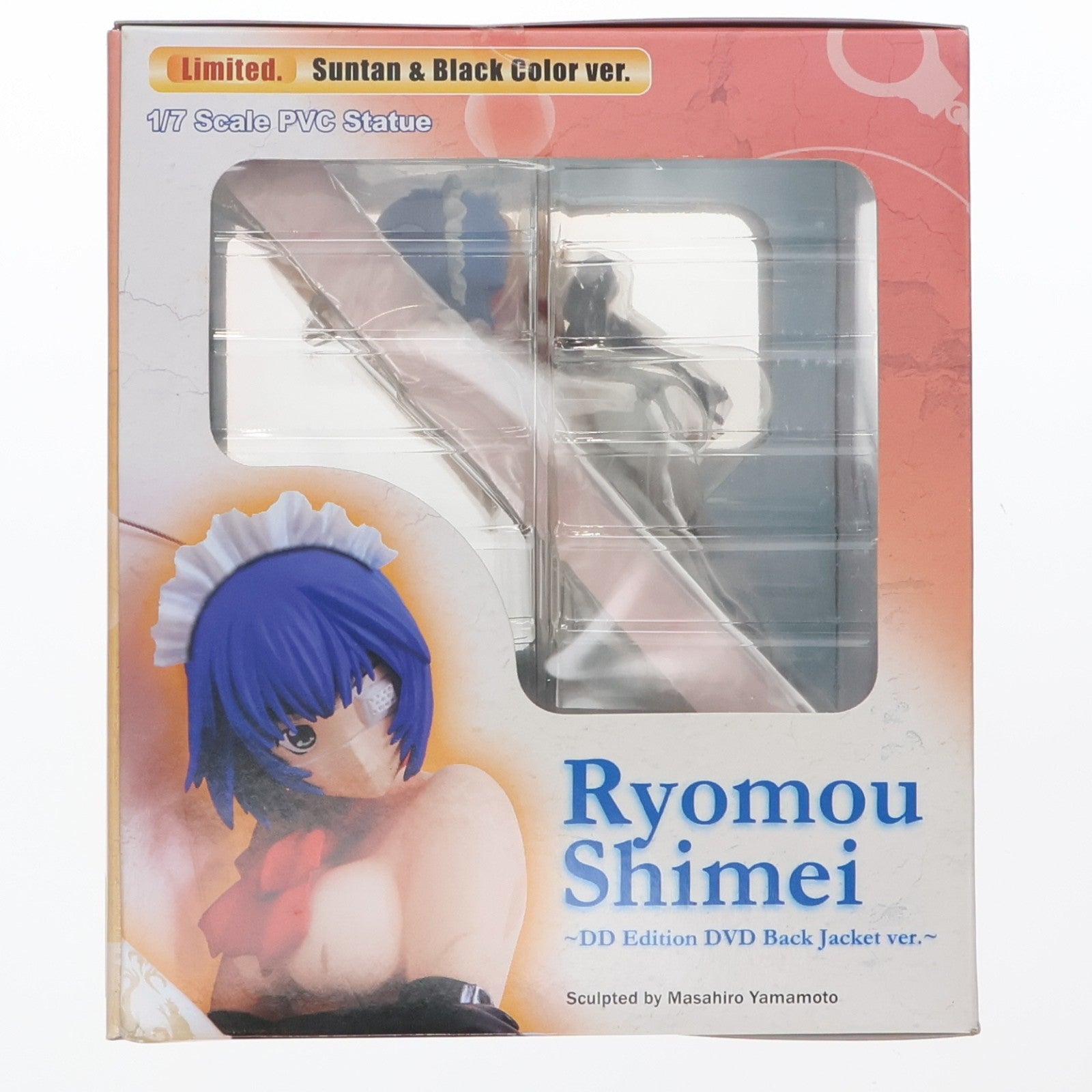 【中古即納】[FIG] 呂蒙子明(りょもうしめい) ～DD版 DVD裏ジャケver.～ 限定日焼け&ブラックカラー 一騎当千 Dragon Destiny 1/7 完成品 フィギュア グリフォンエンタープライズ(20090531)