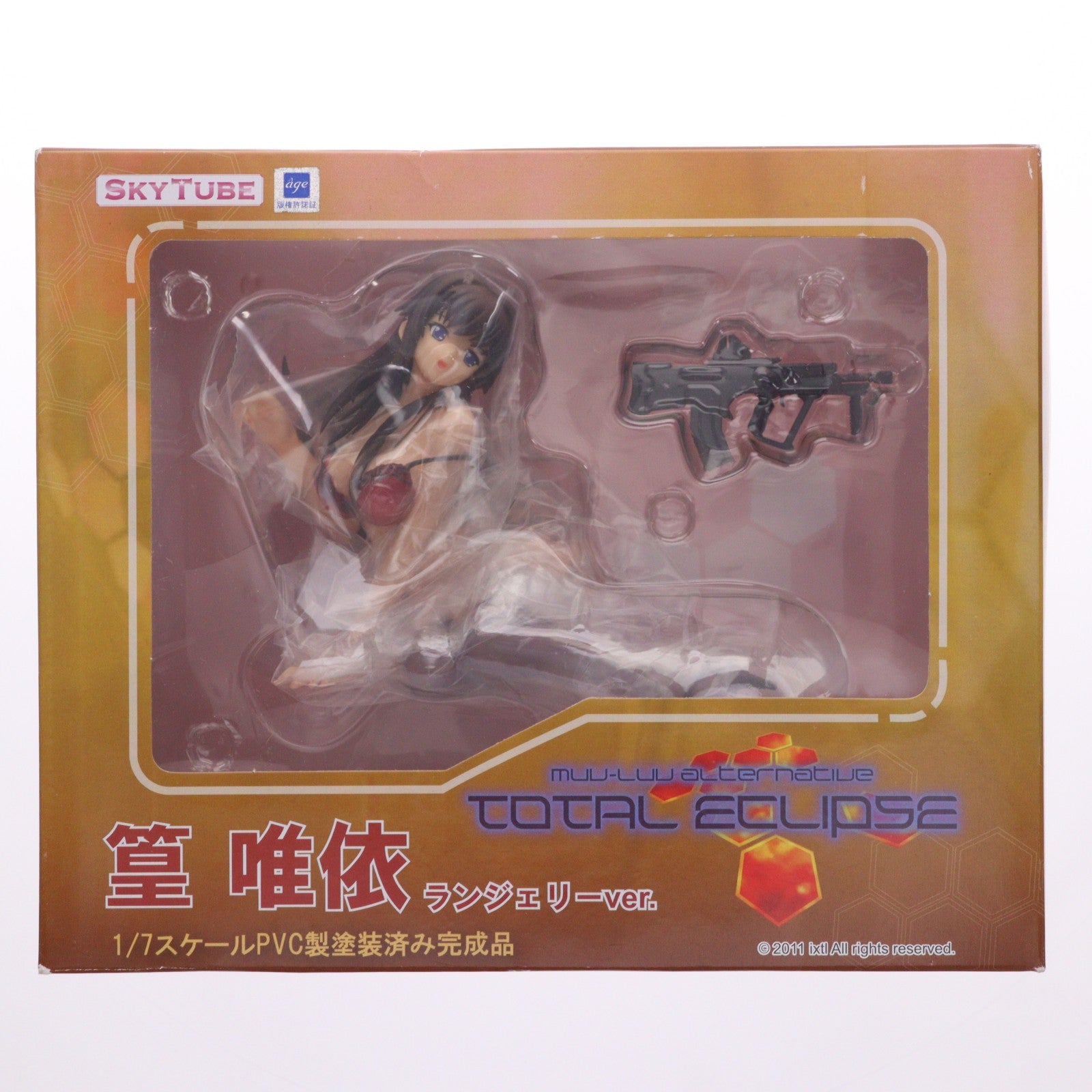 【中古即納】[FIG] 篁唯依(たかむらゆい) ランジェリーver. マブラヴ オルタネイティヴ トータル・イクリプス 1/7 完成品 フィギュア(AX-0052) SkyTube(スカイチューブ)(20111108)
