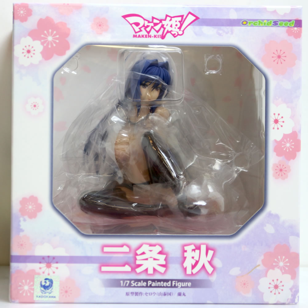 【中古即納】[FIG] 二条秋(にじょうあき) マケン姫っ! 1/7 完成品 フィギュア(PVC153) オーキッドシード(20160423)