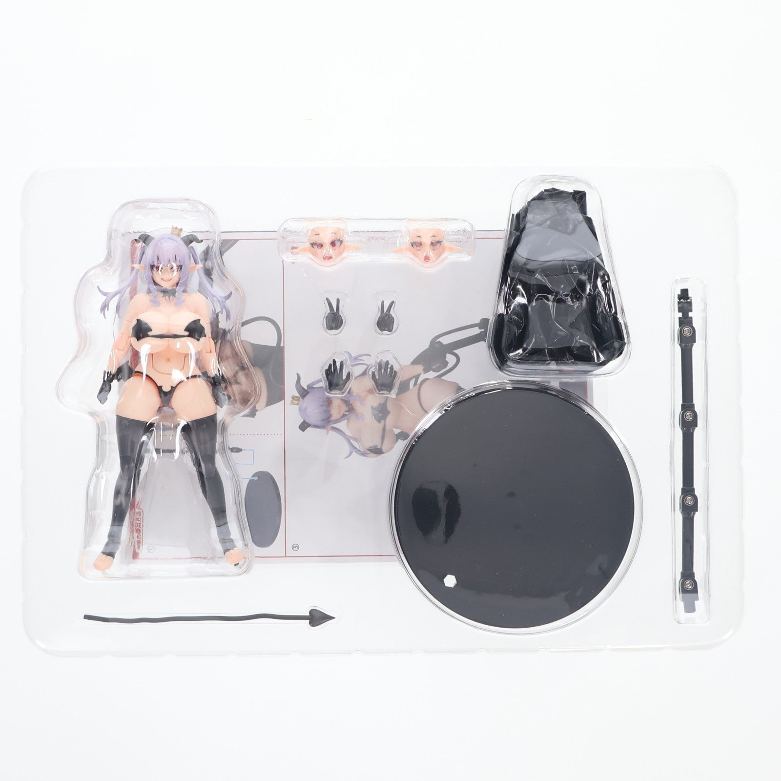 【中古即納】[FIG] ポストカード無し キャラクターズセレクション SECOND AXE式 HENTAI ACTION サキュバス女王 リズベット サキュバス女王vs雑魚ゴブリン 完成品 可動フィギュア ネイティブオンラインショップ&FANZA限定 セカンドアックス/ネイティブ(20240630)