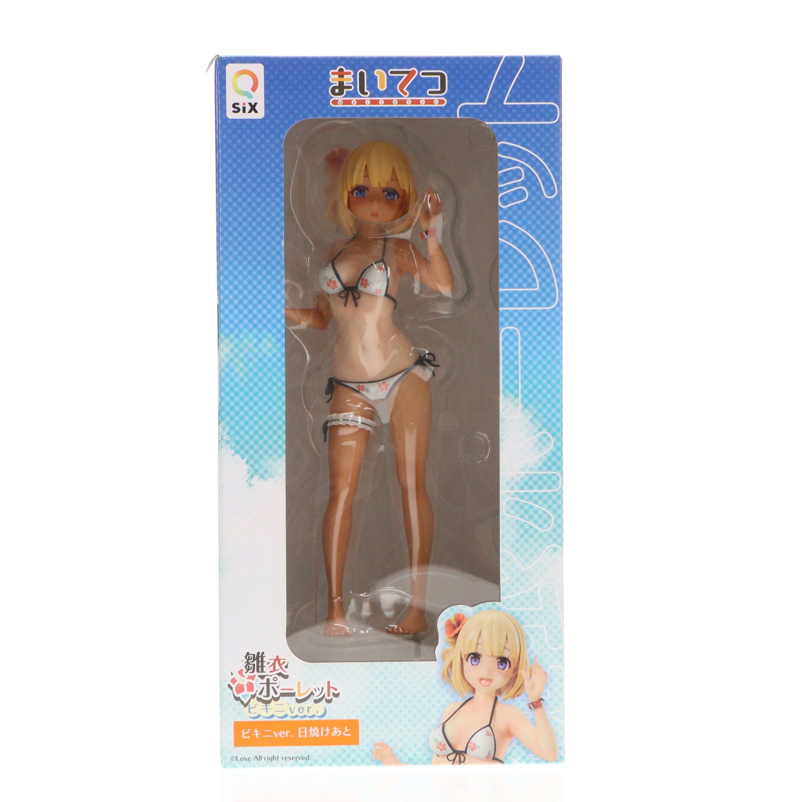 【中古即納】[FIG] 雛衣ポーレット(ひないポーレット) ビキニver. 日焼けあと まいてつ 1/6 完成品 フィギュア Q-six(キューシックス)(20230730)