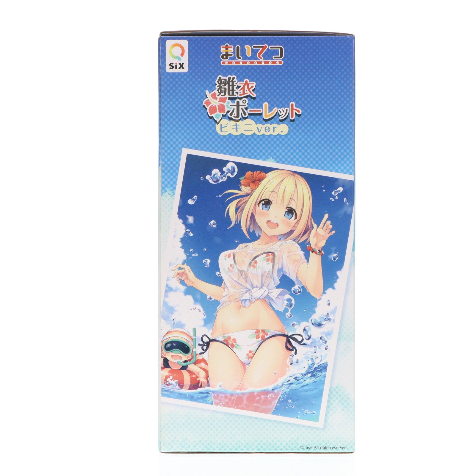 【中古即納】[FIG] 雛衣ポーレット(ひないポーレット) ビキニver. 日焼けあと まいてつ 1/6 完成品 フィギュア Q-six(キューシックス)(20230730)