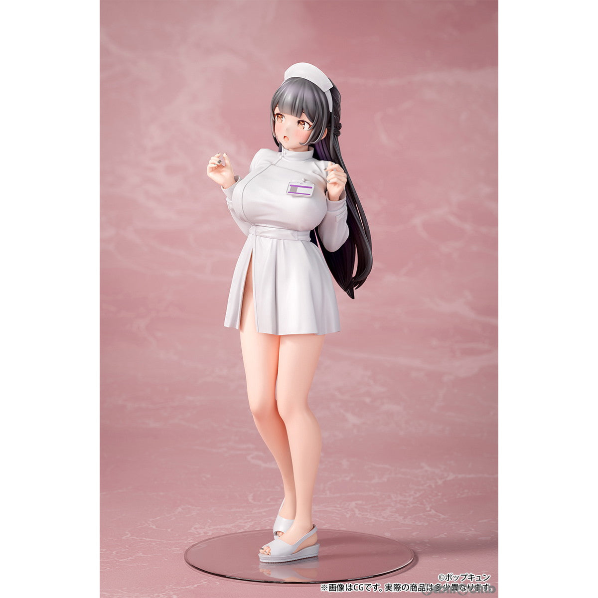 【中古即納】[FIG] ポップキュン イラスト「ナースさん」バンソウコウver. 1/6 完成品 フィギュア B´full FOTS JAPAN(ビーフルフォトスジャパン)(20230429)