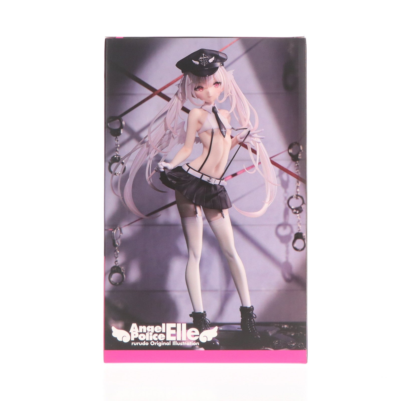 【中古即納】[FIG] ポストカード付属 あみあみ限定 rurudo オリジナルイラスト 「天使警察エルちゃん」 1/6 完成品 フィギュア(TPK-011) Pink・Charm(ピンクチャーム)(20230331)