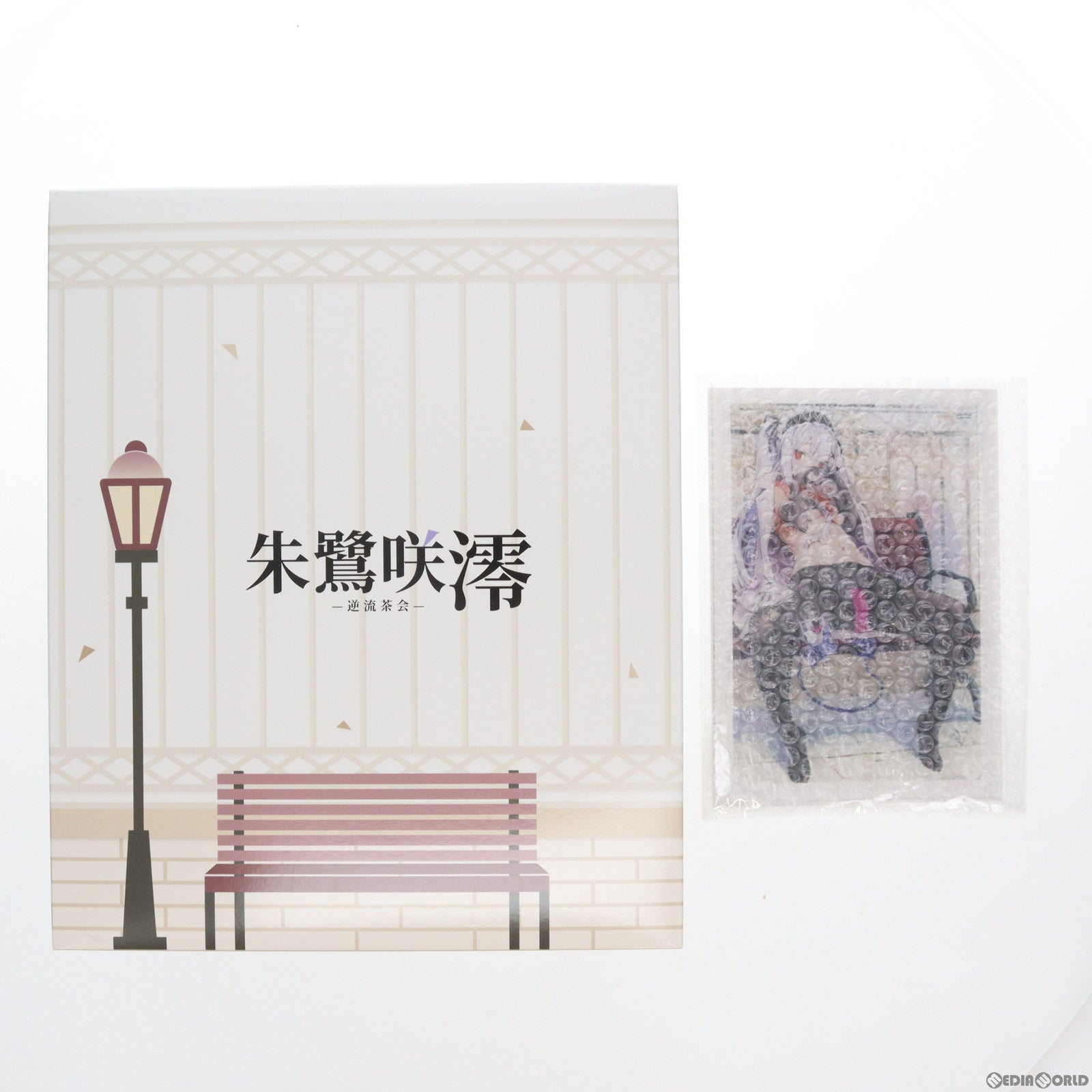 【中古即納】[FIG] あみあみ限定特典付属 逆流茶会 朱鷺咲澪(ときさきみお) illustration by 竹取細工 1/6 完成品 フィギュア Vibrastar(バイブラスター)(20231217)