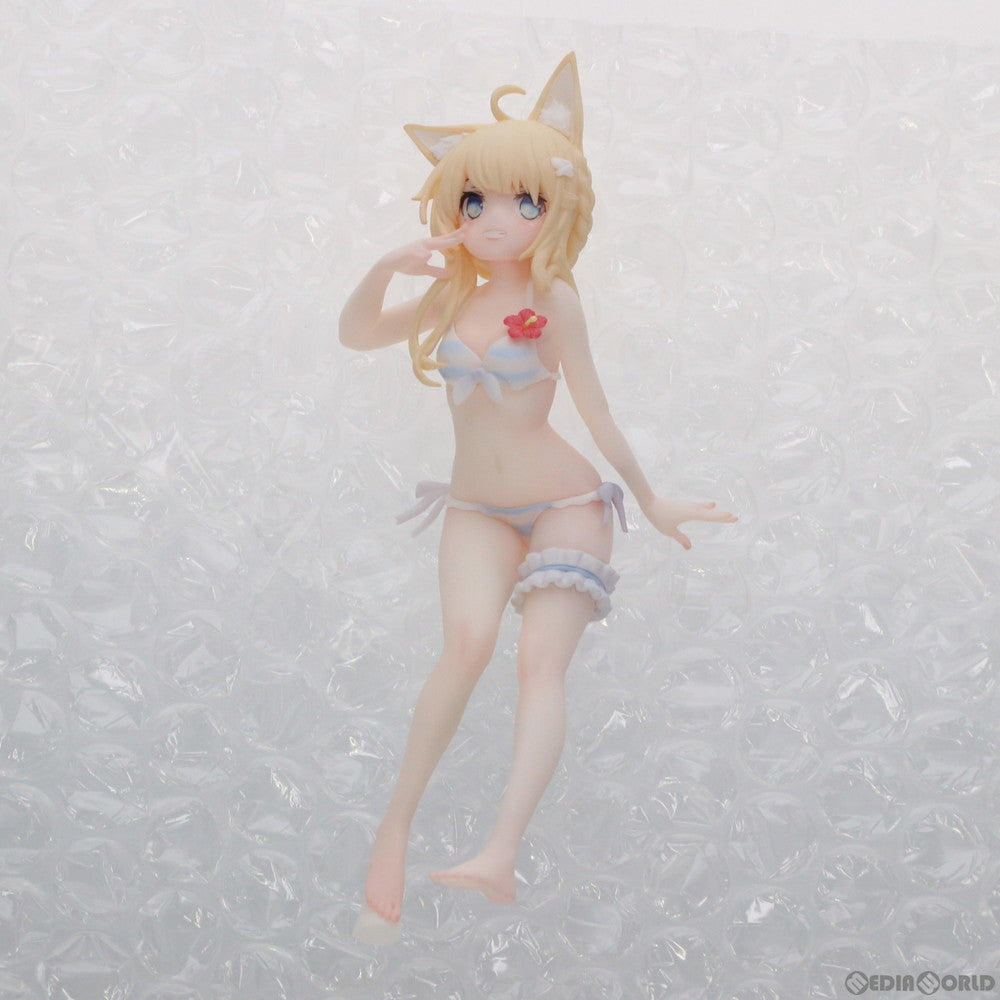 【中古即納】[FIG] ケモミミ学園 「金髪ちゃん」illustrated by あるか 1/7 完成品 フィギュア B´full FOTS JAPAN(ビーフルフォトスジャパン)(20210930)