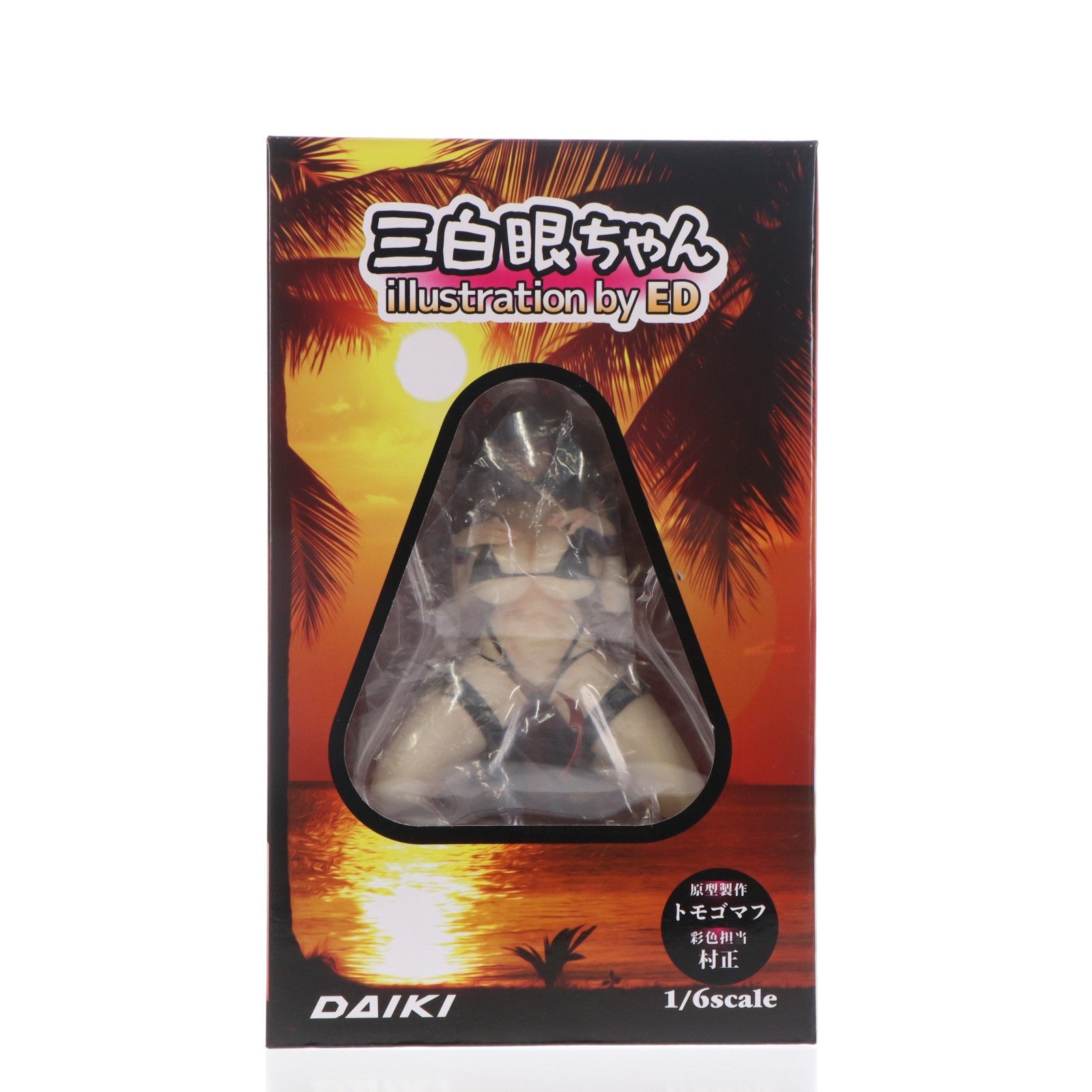 【中古即納】[FIG] 三白眼ちゃん illustration by ED 1/6 完成品 フィギュア ダイキ工業(20230205)