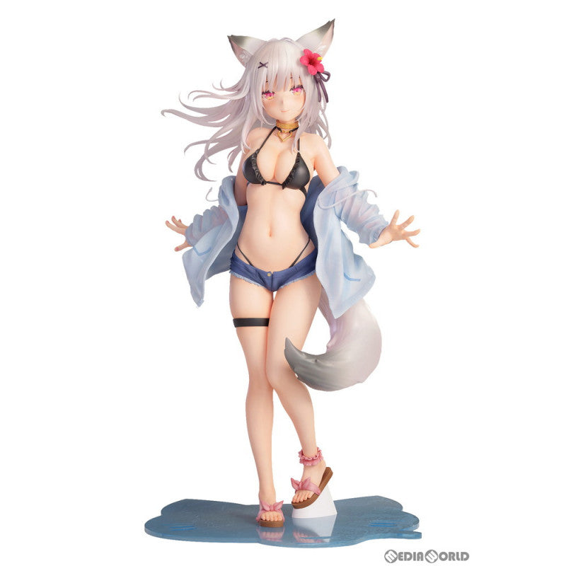 【中古即納】[FIG] ケモミミ学園 「華音(かのん)」illustrated by 秋乃える 1/7 完成品 フィギュア B´full FOTS JAPAN(ビーフルフォトスジャパン)(20211030)