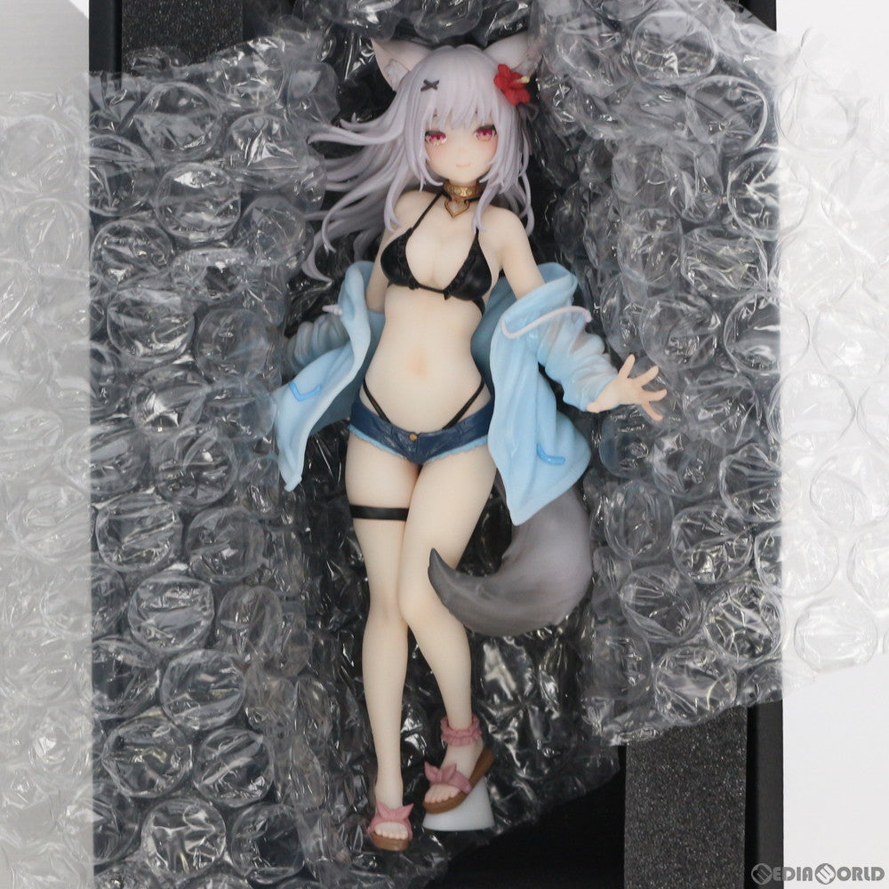 【中古即納】[FIG] ケモミミ学園 「華音(かのん)」illustrated by 秋乃える 1/7 完成品 フィギュア B´full FOTS JAPAN(ビーフルフォトスジャパン)(20211030)