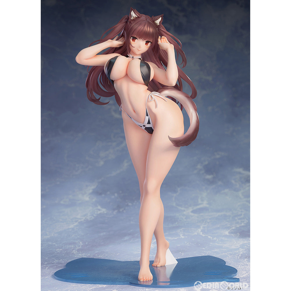 【中古即納】[FIG] シャタンちゃん illustrated by サブロー ケモミミ学園 ～水泳部員募集中!～ 1/7 完成品 フィギュア B´full FOTS JAPAN(ビーフルフォトスジャパン)(20211003)