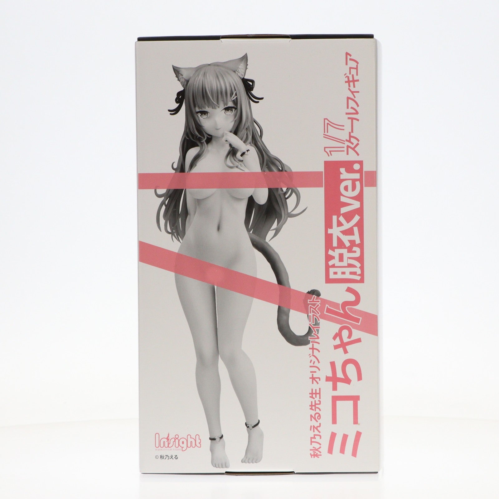 【中古即納】[FIG] 秋乃える イラスト「ミコちゃん」 脱衣ver. 1/7 完成品 フィギュア インサイト(20221001)