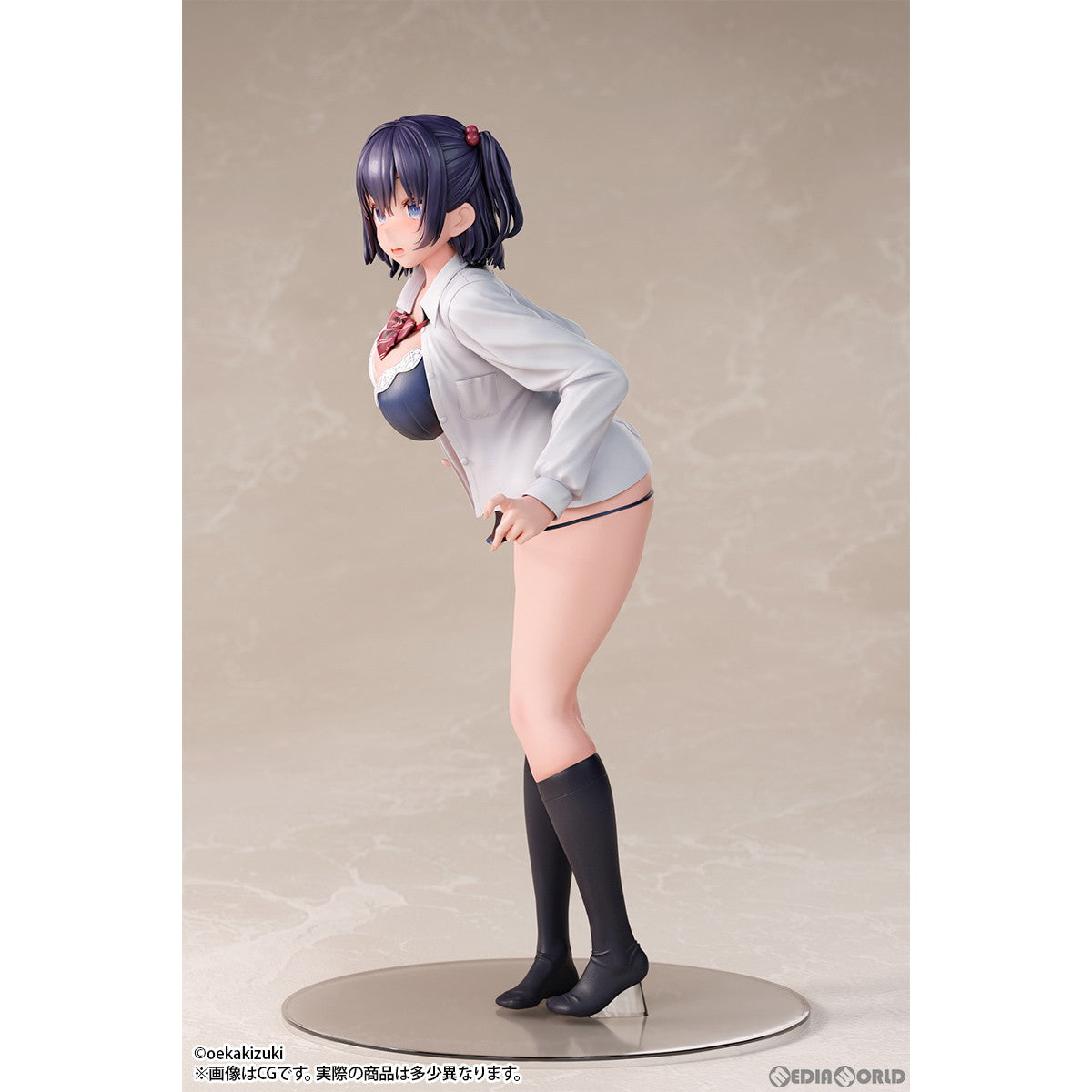 【中古即納】[FIG] oekakizuki イラスト 間違って友達の姉ちゃんの部屋に「松山葵」 1/6 完成品 フィギュア B´full FOTS JAPAN(ビーフルフォトスジャパン)(20230201)