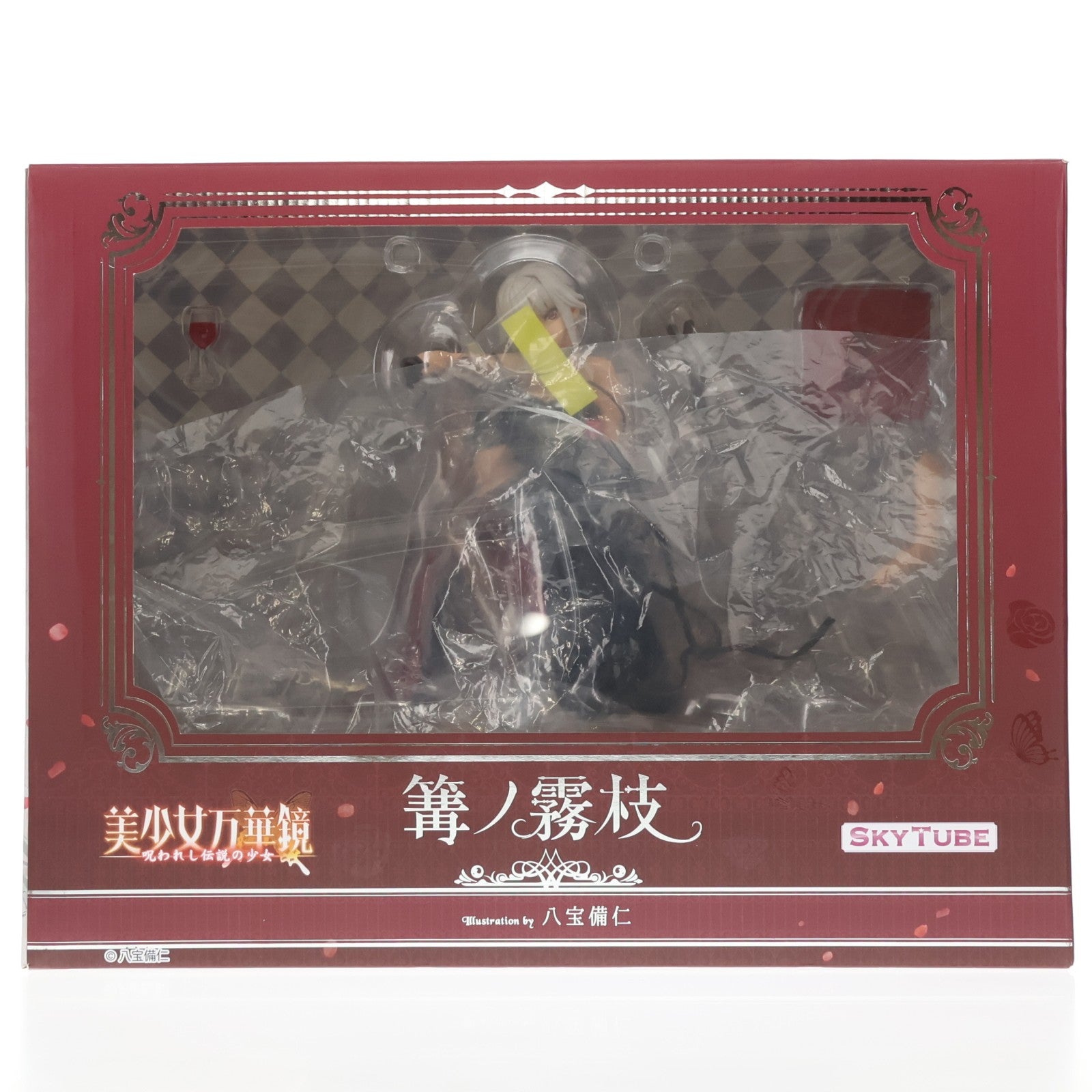 【中古即納】[FIG] あみあみ限定特典付属 篝ノ霧枝(かがりのきりえ) illustration by 八宝備仁 美少女万華鏡-呪われし伝説の少女- 1/6 完成品 フィギュア(AX-1069) SkyTube(スカイチューブ)(20190120)