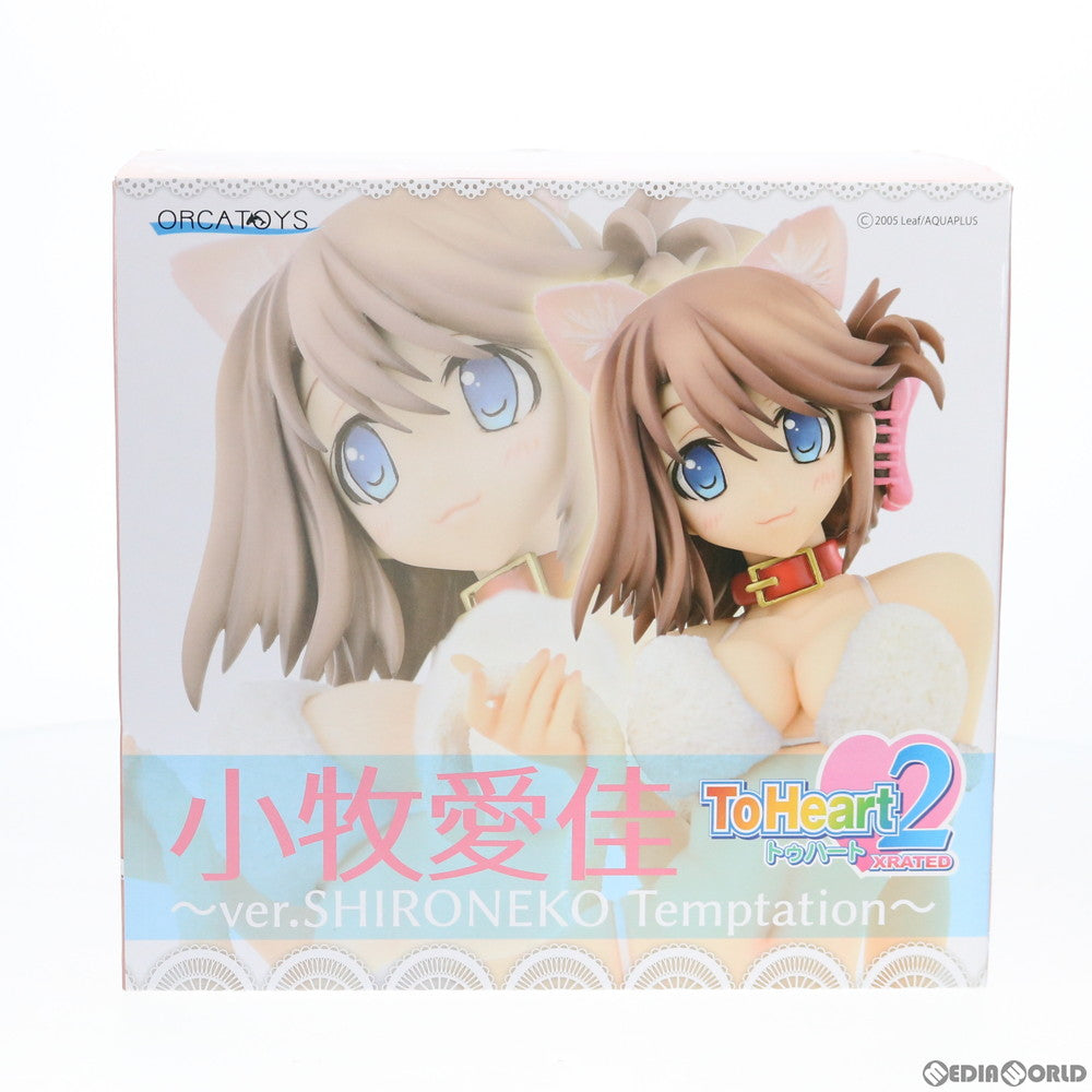 【中古即納】[FIG] 小牧愛佳～ver.SHIRONEKO Temptation～(こまきまなか) ToHeart2(トゥハート2) XRATED 1/5 完成品 フィギュア オルカトイズ(20180207)