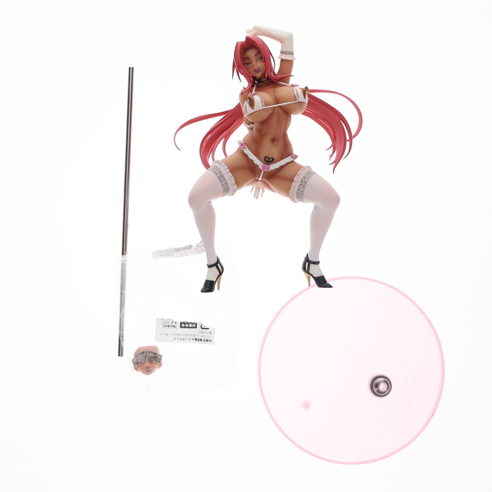 【中古即納】[FIG] 購入特典顔パーツ付属 魔界騎士イングリッド ポールダンスVer. 対魔忍アサギ～決戦アリーナ～ 1/7 完成品 フィギュア クイーンテッド(20191128)