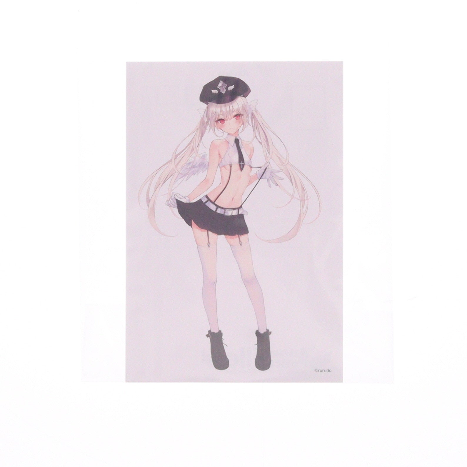 【中古即納】[FIG] ポストカード付属 あみあみ限定 rurudo オリジナルイラスト 「天使警察エルちゃん」 1/6 完成品 フィギュア(TPK-011) Pink・Charm(ピンクチャーム)(20230331)