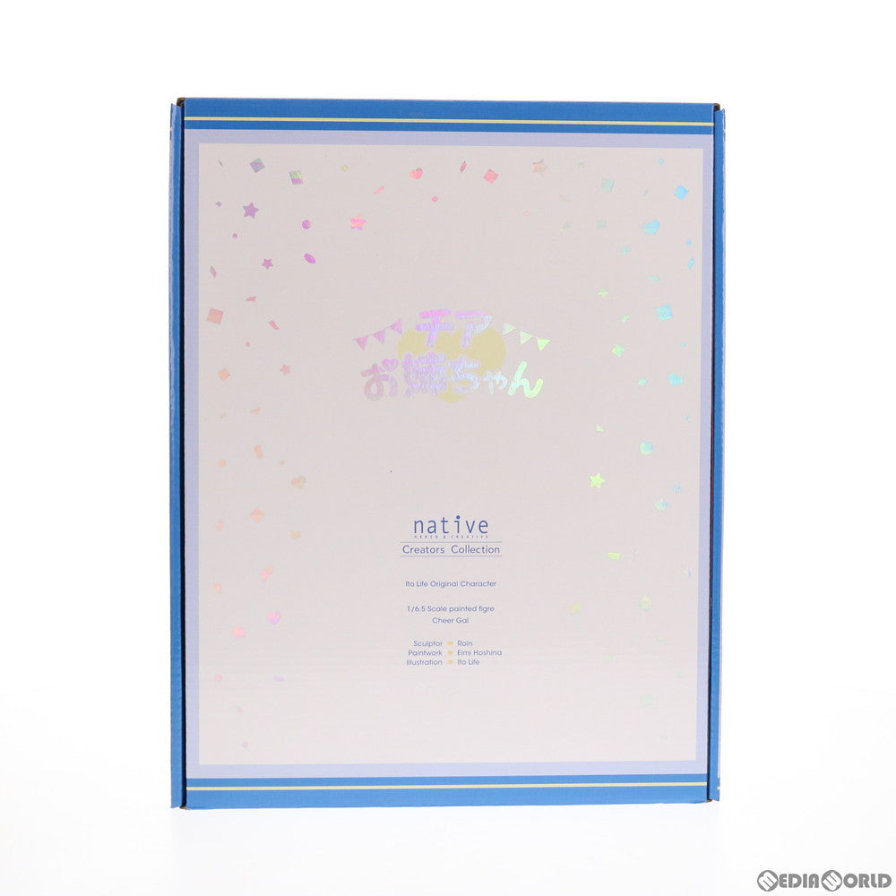 【中古即納】[FIG] ポストカード付属 ネイティブクリエイターズコレクション チアお姉ちゃん 伊東ライフオリジナルキャラクター 1/6.5 完成品 フィギュア ネイティブオンラインショップ&FANZA限定 ネイティブ(20210731)